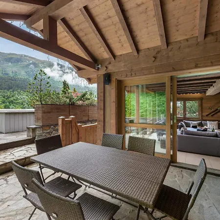 Σαλέ Familial Avec Jacuzzi, Salle De Cinema Et Parking - Fr-1-565-65 Les Allues